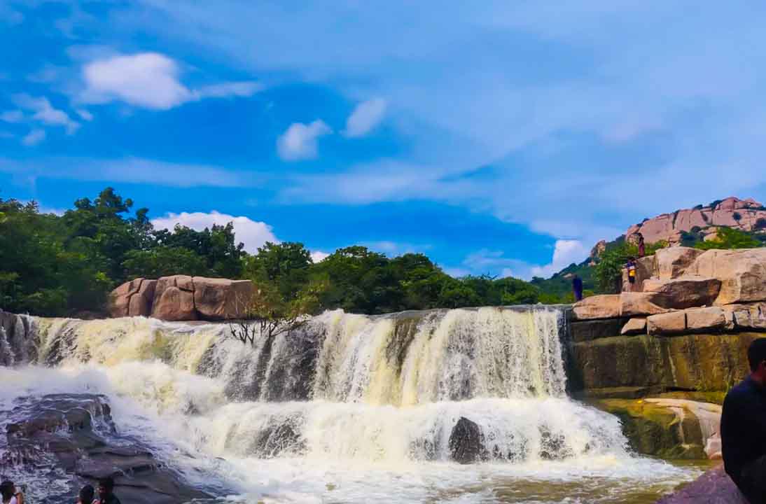 Bugga Waterfalls near Go Ranch Resort – serene natural attraction for tourists, Telangana